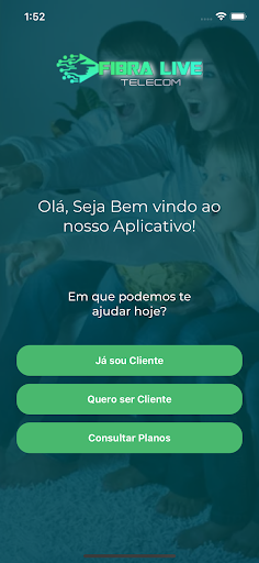Android application Fibra Live screenshort
