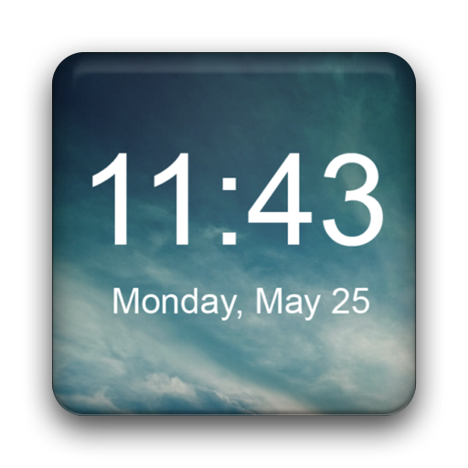 Digital Clock Widget  Icon