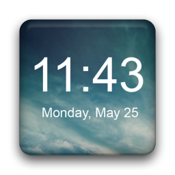 Digital Clock Widget ikonjának képe