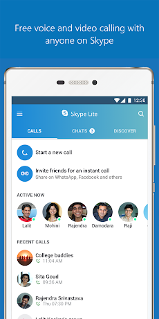 Skype Lite - Free Video Call & Chatのおすすめ画像2