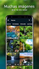 Screenshot 1 Fondos de pantalla cascada 4K android
