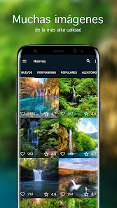 Captura 1 Fondos de pantalla cascada 4K android