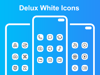 Delux White Icon Pack v2.6 MOD APK (Patched Unlocked) 1