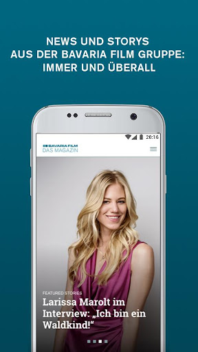 Android application Bavaria Film - Das Magazin screenshort
