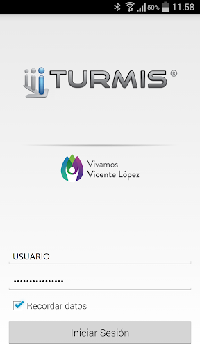 Android application Turmis Mobile Vicente López screenshort