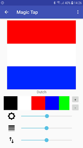 Android application MagicTap Controller App screenshort