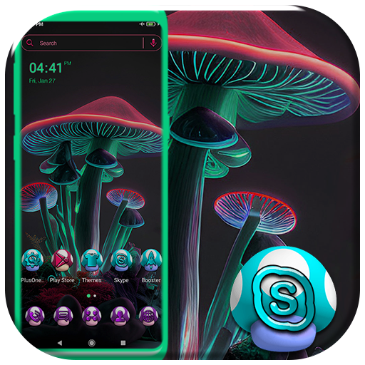 Colorful Mushroom Theme Download on Windows