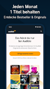 Audible - Скриншот Hörbücher и подкастов