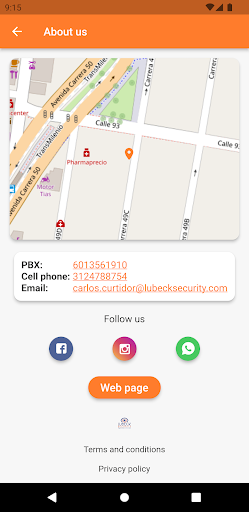 Lubeck Seguridad Ltda Screen 2