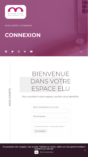 Mon espace élu - m2A Screen 2