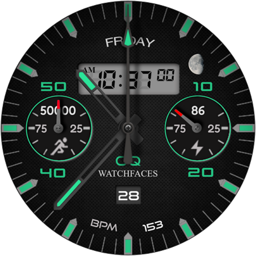 Analog Basic 11B Wear OS 4+ logo