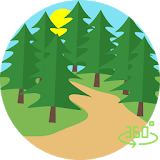 Panorama 360 Forest icon