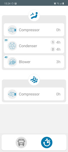 Android application ProAir screenshort