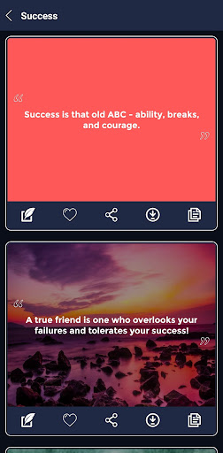 Android application Quotes status & Maker screenshort