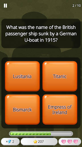 Military War Quizzer screenshot 5