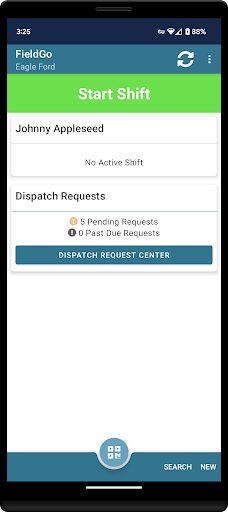 FieldGo Screen 2