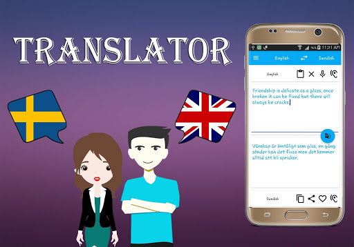 Swedish To English Translator Screen 2