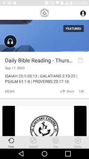 Android application Calvary Chapel Katy screenshort