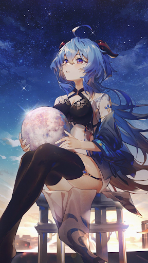 Ganyu Wallpaper HD 4K