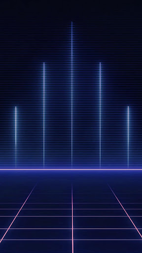 Android application retrowave wallpaper screenshort