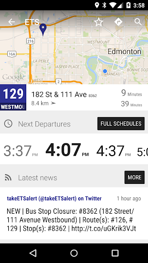 Edmonton ETS Bus - MonTransit Screen 2