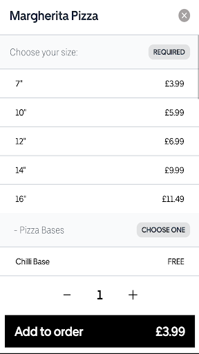 Via Pizza L20 Screen 3