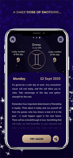 Captura de Pantalla 4 Esmeralda - horoscopes & tarot android