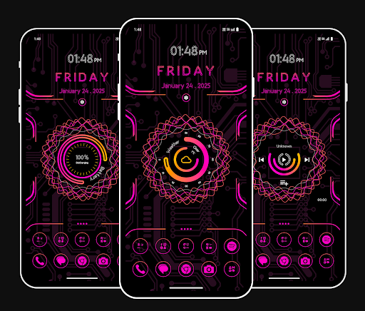 Screenshot of Tech Sphere Launcher
