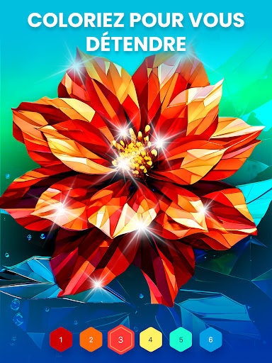 Polygone - Jeux de Coloriage Capture d'Écran de l'Application Android 6