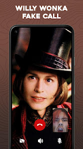 Captura 1 Willy Wonka Fake Video Call android