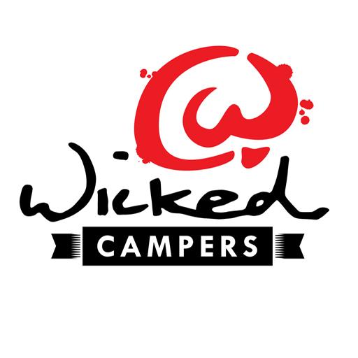 Wicked Campers - Campervan & C logo