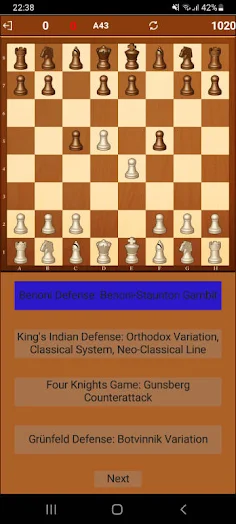 Guess chess opening - Screenshot 2