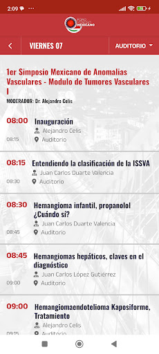 FVM (Foro Venoso Mexicano) Screen 3