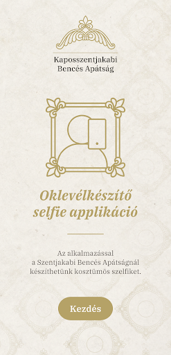 Android application Szentjakab, Szelfi screenshort