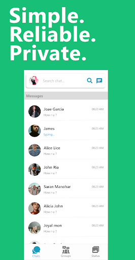 Happy Chat Screen 2