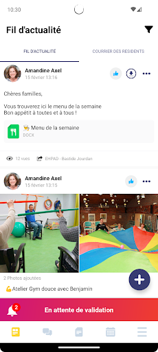 Android application My Colisée screenshort