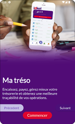 Android application Idkel : Gestion d'entreprise screenshort