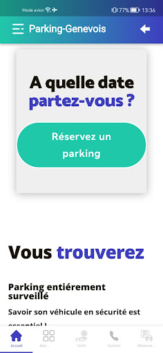 Parking Genevois Screen 2