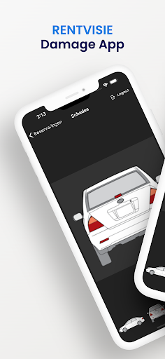 Android application RentVisie Damage App screenshort