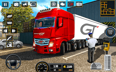 Real Truck Parking Truck Drive  screenshots 1