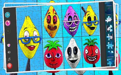 Imágen 2 Scary Fruit Puzzle Ms Lemon android