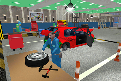 Car Mechanic Workshop: Robot Job 2.3 screenshots 1