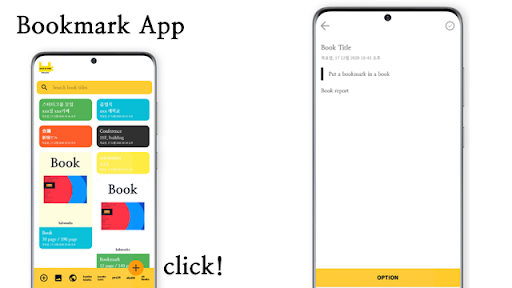 Bookmark & Note & Memo Screen 2