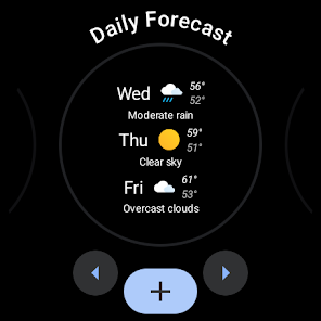 Best wear os weather app sale