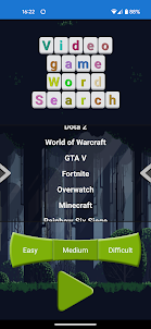 Video Game Word Search