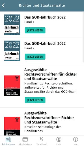 GÖD App Screen 3