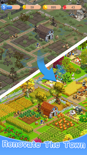 Merge Town : Design Farm 0.1.1.100 screenshots 6
