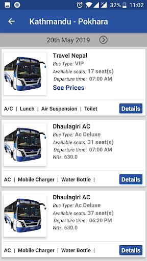 Myagdi Korala Bus Screen 2