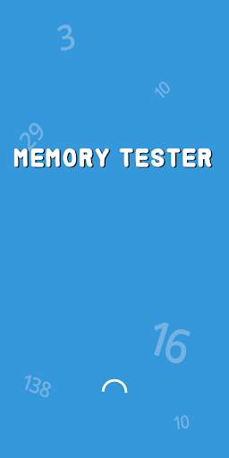 Android application Memory Tester screenshort