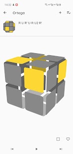 Cube Algorithms Screenshot